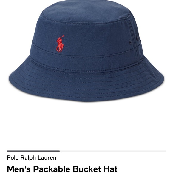 Polo Ralph Lauren Other - Polo: Packable Bucket Hat.